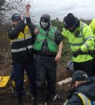 Green Party Leader Natalie Bennett Visits Barton Moss
